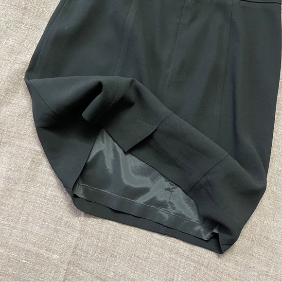 Bebe High Waisted Tailored Pencil Skirt — Black Size 4 - Picture 3 of 9